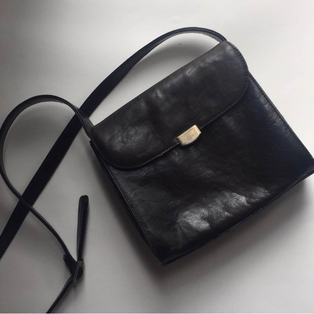 Vintage Diamicci Leather Crossbody Bag